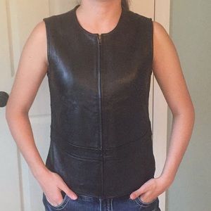 Vintage Rem Garson leather vest